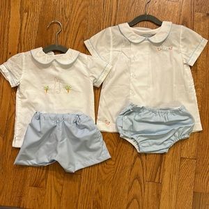 Little English & the Proper Peony - boys 18 months Easter clothes